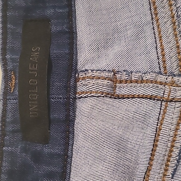 Uniqlo high rise tapered skinny jeans - 26 - Picture 3 of 9